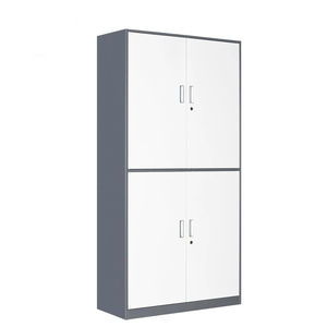 ตู้เก็บเอกสารเหล็ก 4 บานเปิด สำหรับสำนักงาน ตู้เก็บแฟ้ม ตู้โชว์หนังสือ - Product Image 1