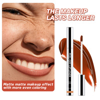 Crayon Teintant Lèvres Waterproof Longue Tenue Vegan Non Transférable à Pointe Feutre Effet Peel-Off Marque Privée