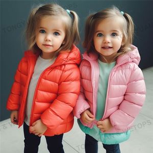 Vêtements personnalisés Veste pour bébés filles Manteaux en duvet léger pour enfants garçons Vêtements à capuche pour filles Vêtements pour bébés Vestes pour enfants - Product Image 3