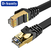 Câble Ethernet 32AWG pour Dropshipping, Prix Direct Usine Chine, Conducteur CCA LSZH, 8 Conducteurs, Commande en Gros, Câble Réseau Plat STP