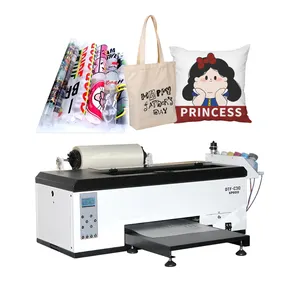 High Resolution Smart Mini A3 Heat Transfer Customized T-Shirt Inkjet Printing Machine DTF White Ink Printer For Cotton