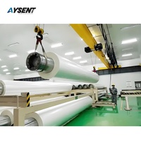 Film intelligent auto-adhésif en PVC PDLC blanc laiteux, commutable, anti-explosion, isolation thermique, épaisseur 0,45 mm, décoratif