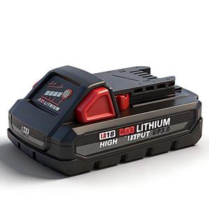 Batería de Litio OEM MIL 18V 3Ah 6Ah 8Ah 12Ah M18XC6 con Celdas 21700 de Alto Rendimiento, Reemplazo de Iones de Litio para Herramientas Eléctricas MKE M18 18V - Product Image 3