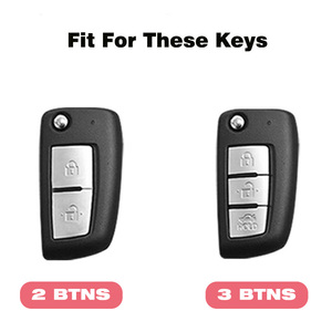 Nouvelle coque de protection pour clé pliante de voiture pour <span class=keywords><strong>Nissan</strong></span> x-trail Qashqai J11 <span class=keywords><strong>Juke</strong></span> Murano Micra Tiida Maxima Altima Kicks Protector Holder - Product Image 3
