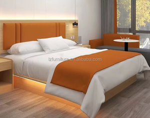 Juego de Muebles Modernos para Dormitorio de Hotel Cinco Estrellas, Panel de Madera Sólida, Personalizado por Fábrica Directa para Sala de Estar y Dormitorio - Product Image 4