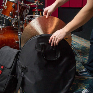 Bolsa de Transporte para Platillos de Poliéster 600D de Tamaño Personalizado, Mochilas de Hombro para Kits Musicales con Divisores Acolchados - Product Image 4