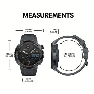 Reloj Inteligente Zeblaze Ares 3 Plus con Pantalla AMOLED Grande de 1.43 Pulgadas y 466x466 Píxeles, Monitor de Frecuencia Cardíaca, Batería de 280mAh, Reloj Deportivo - Product Image 5