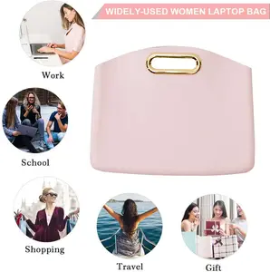 Silicone Computer Laptop Bag Briefcase For Women Large Laptop Case Computer Tablet Bag Office School Travel Business Bag