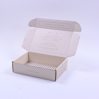 Boîtes d'expédition postales en carton ondulé recyclables à faible MOQ, personnalisables avec logo, roses, pour emballage cadeau, chaussures, vêtements, pour petites entreprises