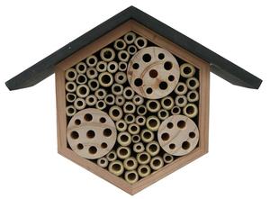 2024 BSCI Outdoor Holzinsekt Hotel Insektenlebensraum Garten Insektenaufbewahrungslager für Läschen lacewings Schmetterling - Product Image 5