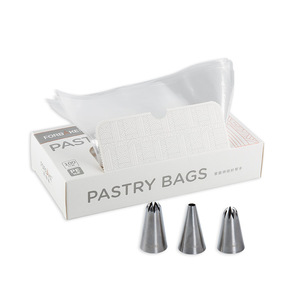 Forbake Pastry Bags 100 Pcs PE Material Cake Decorating Supplies - Product Image 4