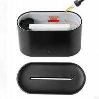 Diffuseur d'arômes 3D à effet flamme, humidificateur, éclairage LED, design écologique, alimentation USB, ultrasonique, grande capacité pour la maison et l'hôtel