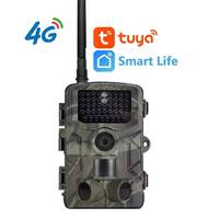 Caméra de sécurité intelligente TUYA 4G LTE avec carte SIM TUYA808 30MP 2K 30FPS pour la chasse en extérieur, la surveillance à distance et les activités sportives
