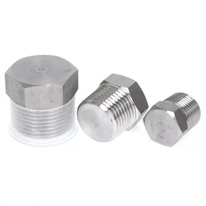 1/4 "3/8" 1/2 "3/4" NPT BSP bspt thép không gỉ nam chủ đề bên ngoài Hex hình lục giác đầu cắm ống phù hợp - Product Image 4