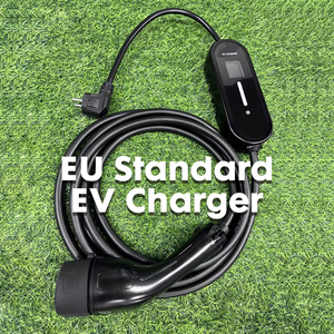 Chargeur EV portable 7KW pour usage domestique Type 2 Pas d'<span class=keywords><strong>installation</strong></span> nécessaire Station de charge rapide 32A Compatible avec la plupart des véhicules <span class=keywords><strong>électrique</strong></span>s européens - Product Image 2