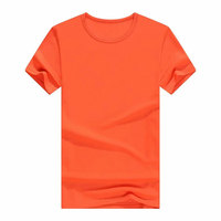 T-shirt uni à 1 dollar en gros T-shirts pour hommes personnalisés imprimés en usine de différentes couleurs promotionnelles t-shirt blanc bon marché