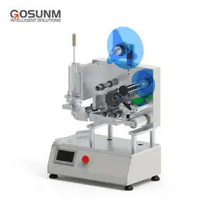 Полуавтоматическая этикетка Gosunm нового дизайна, Высококачественная высокоточная машина для плоских этикеток
