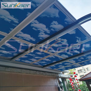 Sunkaer-Cubierta retráctil <span class=keywords><strong>para</strong></span> techo de terraza solar, resistente y estable, cubierta de plástico <span class=keywords><strong>para</strong></span> patio exterior y balcón, superventas - Product Image 6