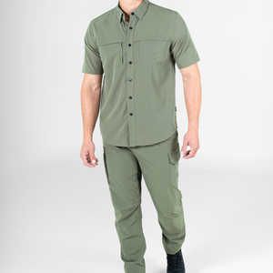 Camisa de <span class=keywords><strong>Senderismo</strong></span> Informal Transpirable con Protección Solar Personalizada de Fábrica, Camisas de Pesca de Secado Rápido de Poliéster <span class=keywords><strong>para</strong></span> Hombre - Product Image 6