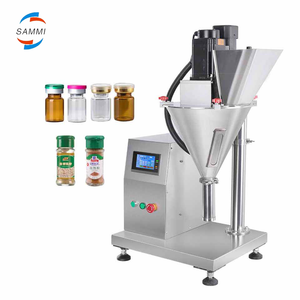 Botella semiautomática de gran volumen, detergente para Harina de café, Chile, leche en polvo, máquina de llenado de gránulos en polvo con tolva de mezcla - Product Image 6