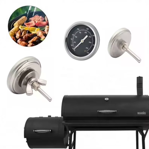 2025 sıcak SW 304 paslanmaz çelik ızgara açık pişirme fırını barbekü su geçirmez elektriksiz ev ısı göstergesi için Dial - Product Image 5