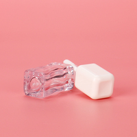 Récipients de brillant à lèvres recyclables OMI Tubes de brillant à lèvres de forme spéciale Tubes de brillant à lèvres transparents personnalisés écologiques Emballage d'huile à lèvres