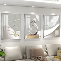 Nordique luxe 3d affiche imprimé nature morte peintures cristal porcelaine abstrait mur Art cadres décoration de la maison salon