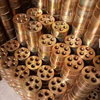 Bloc d'ancrage à coin circulaire varié de 0,5 pouce (12,7 mm) pour post-tensionnement de poteaux de pont en génie civil