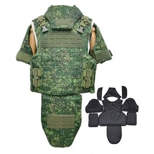 Gilet de combat tactique BSCI Factory Sturdy Armor XL Plus Size, protection intégrale du corps et du cou, équipement de chasse, porte-plaques, avec rembourrage souple - Product Image 2