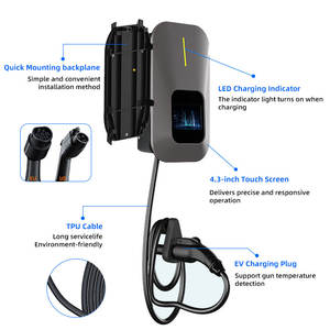 Caricatore EV da Parete 7kW AC con Certificazione CE, Impermeabile, Cavo Lungo 5m, Modbus Elettrico, 16A/32A per Ricarica Auto - Product Image 2