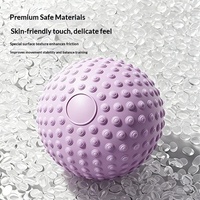 Ballon de massage de yoga en PVC de 25 cm, pointu et convexe, pour l'entraînement de Pilates, les exercices abdominaux et du plancher pelvien, avec pompe