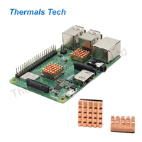Disipador de calor de cobre de 13*12*5mm Bloque de cobre de 12*12mm para Raspberry Pi 2 3 4 B +