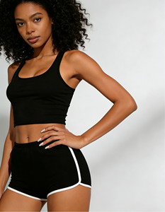 Paquete de 3 Pantalones Cortos de Cintura Alta para Mujer, Bonitos Pantalones de Pijama con Cintura Elástica Transpirable para Uso Diario - Product Image 5