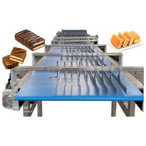 Prezzo della macchina per la produzione di torte in rotolo svizzero bianco automatico
