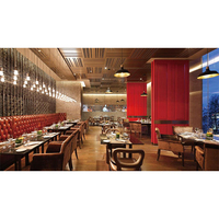 Meubles de restaurant en bois de luxe