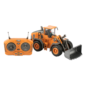 Nueva Excavadora <span class=keywords><strong>RC</strong></span> de Aleación a Escala <span class=keywords><strong>1</strong></span>:<span class=keywords><strong>20</strong></span>, 2.4Ghz, 9/11 Canales, con Música y Sonidos, Control Remoto Profesional, Cargador USB, <span class=keywords><strong>Bulldozer</strong></span> - Product Image 4