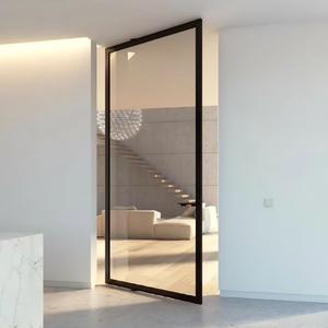 Puerta Pivotante de Partición Deslizante en Oferta Exclusiva, Puerta Pivotante Comercial con Puerta <span class=keywords><strong>Frontal</strong></span> de Vidrio Inteligente Personalizable - Product Image 6