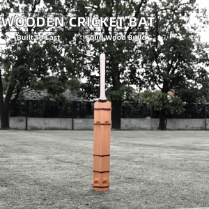 Bate de Críquet de Madera de Sauce Inglés, Duradero, con Empuñadura Ergonómica, Tamaño Personalizado, para Práctica Deportiva, Entrenamiento, Jugadores de Equipo - Product Image 2