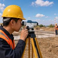 Simulation GOL32D Auto Level Optical Automatic Level High Precision 32x Engineer Dumpy Surveying Instrument Survey Measurement