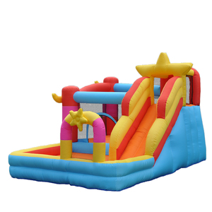 Glissière gonflable commerciale à Double couche pour enfants, château gonflable gonflable gonflable pour maison de marelle gonflable d'escalade de roche - Product Image 1