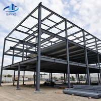 Edificio Prefabricado de Acero de Varios Pisos para Proyectos de Almacenes, Estructura de Acero y Sistema de Paneles Sándwich Aislados, Diseño Personalizado