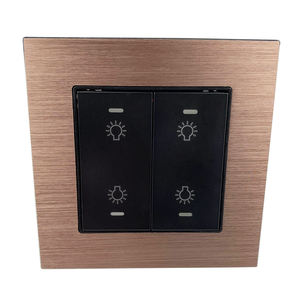 Kincony KC868 Sistema de Control de Hogar Inteligente Compatible con Interruptor de Llave de Reinicio de Pared 86 Módulo con LED Cepillado para Kc868 - Product Image 1