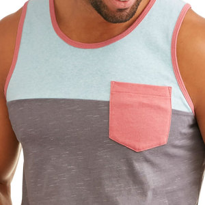 Latest Unique Style Fashionable Men Tank Top New High Quality Design Fitness Wear Vintage Style Tank Top - Product Image 3