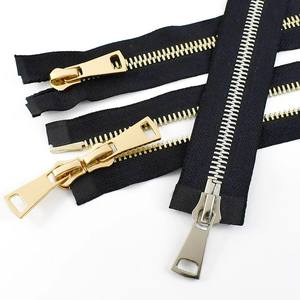 Veste en duvet en gros, <span class=keywords><strong>fermeture</strong></span> éclair à deux sens, <span class=keywords><strong>fermeture</strong></span> éclair séparée à <span class=keywords><strong>double</strong></span> <span class=keywords><strong>curseur</strong></span>, <span class=keywords><strong>fermeture</strong></span> éclair en métal à extrémité ouverte # 8 - Product Image 4