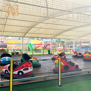 Voiture tamponneuse commerciale à grille de sol, 2 places, DC48V, LED, équipement de <span class=keywords><strong>parc</strong></span> d'attractions, fabricant - Product Image 2