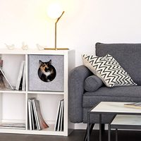 Lit pour chat en feutre carré créatif toutes saisons, maison semi-fermée pour chat, cachette pour animaux de compagnie