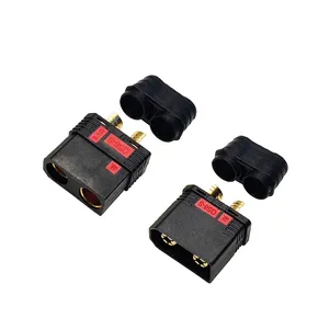 QS8-S Heavy Duty Battery Connector High Current Antispark Gold Male&Female Plug for RC Drone Toys Car Model Verified Supplier