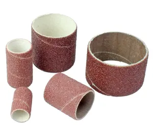 GLORY abrasive aluminum oxide reinforced polishing drum sanding sleeves rolls