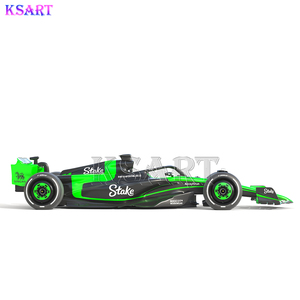 Escultura de Coche de Carreras de Fibra de Vidrio Personalizada, Modelo 3D F1 <span class=keywords><strong>Sauber</strong></span> C44 2024, Escultura de Resina, Decoración Artesanal - Product Image 5