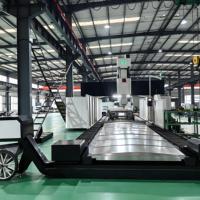 Centre d'usinage vertical CNC 3 axes GMC2018, centre d'usinage à portique pour usinage de métaux